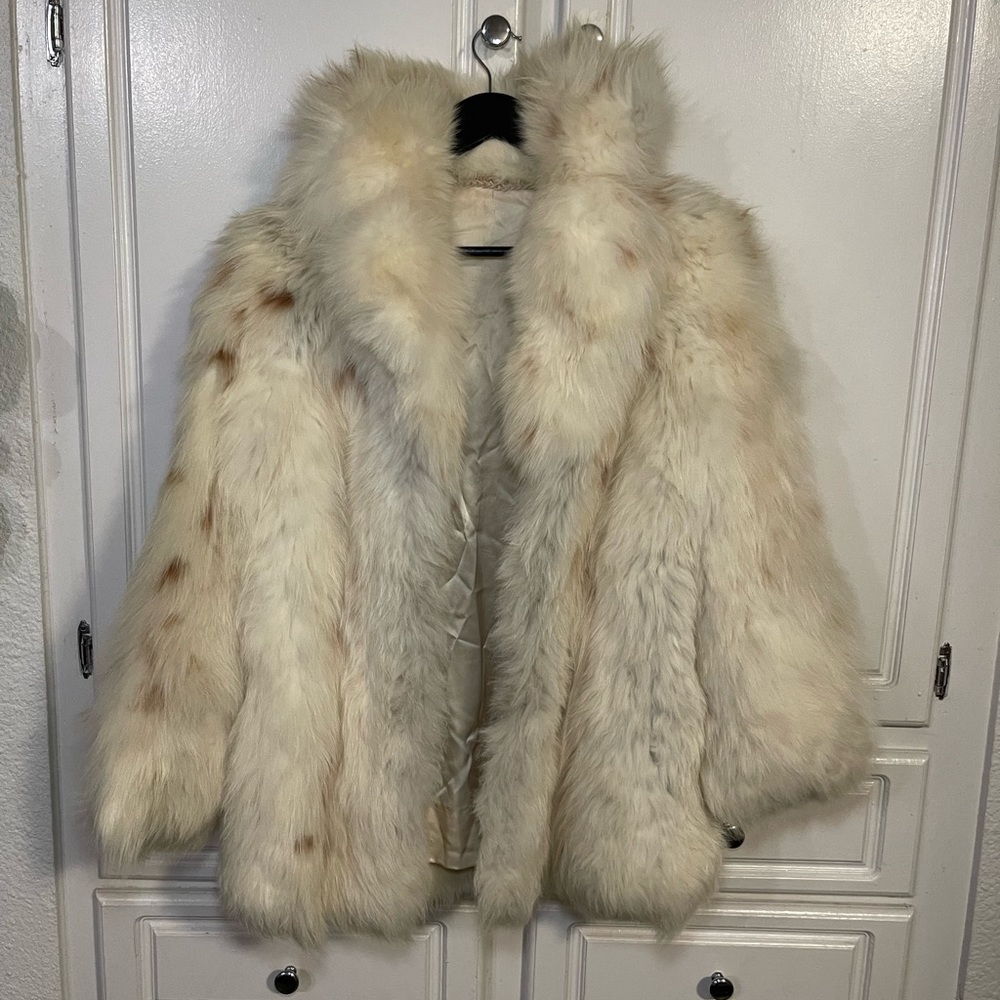 Women’s vintage fur coat.